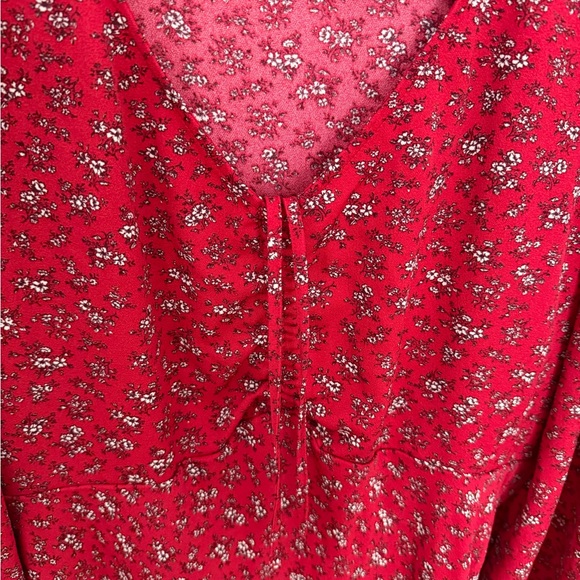 Levi’s Floral Red Dress - Picture 4 of 8